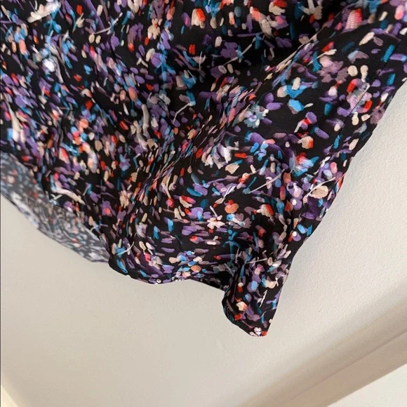 Joie Penelope Sleeveless Blouse • Caviar Multi Pattern • XL • NWT - Picture 4 of 9